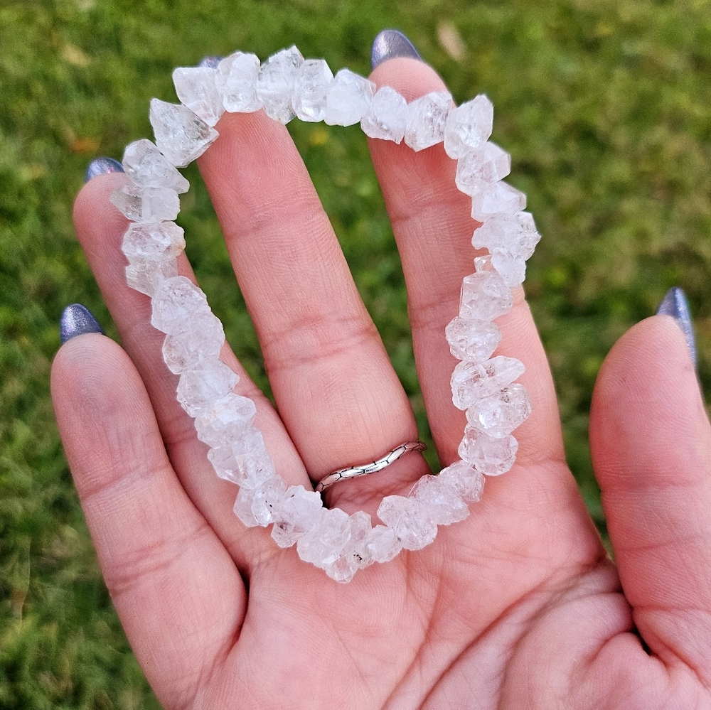 herkimer diamond bracelet